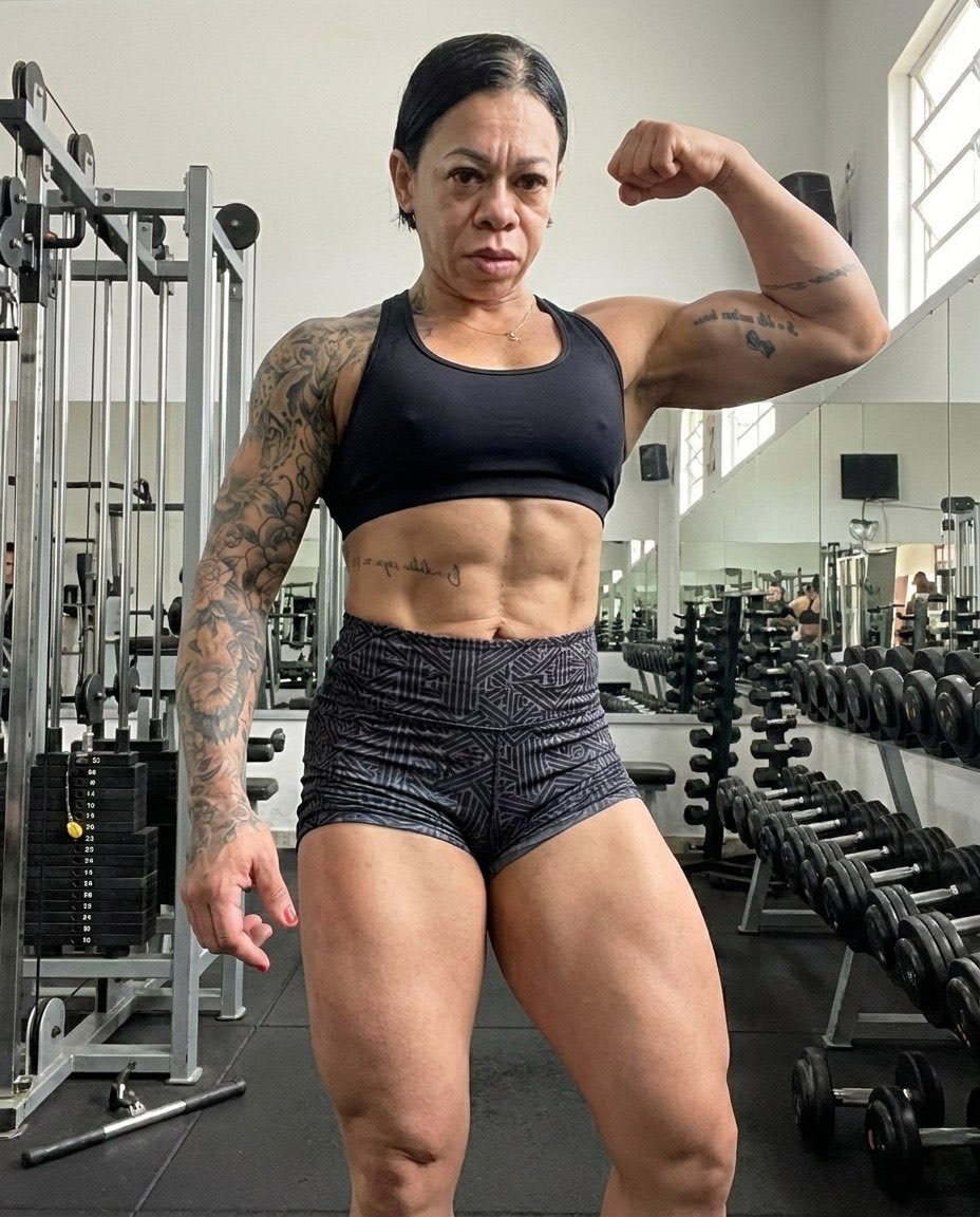 inkedamazoness's tweet photo. Single, muscular women in their 60s are the most dangerous species in 2026. https://t.co/86sHJBlJ2K