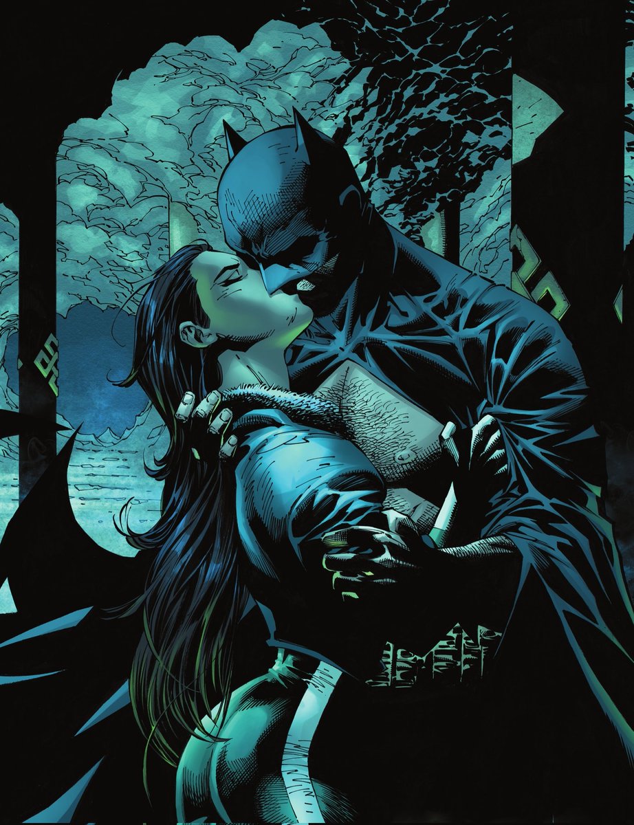taliasghul's tweet photo. jim lee finally gives us his take on the iconic neal adams brutalia kiss https://t.co/52j3yynxS3
