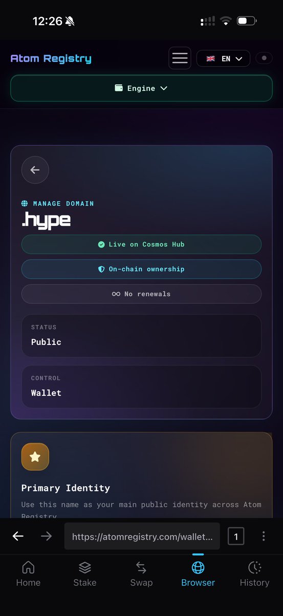 ADHDatom's tweet photo. When you listen to too much @CRYPTO101Pod  and u end up buying tlds knowing @McNutt57 and @TevoTeeven  will approve. https://t.co/OsxIZCQRoJ