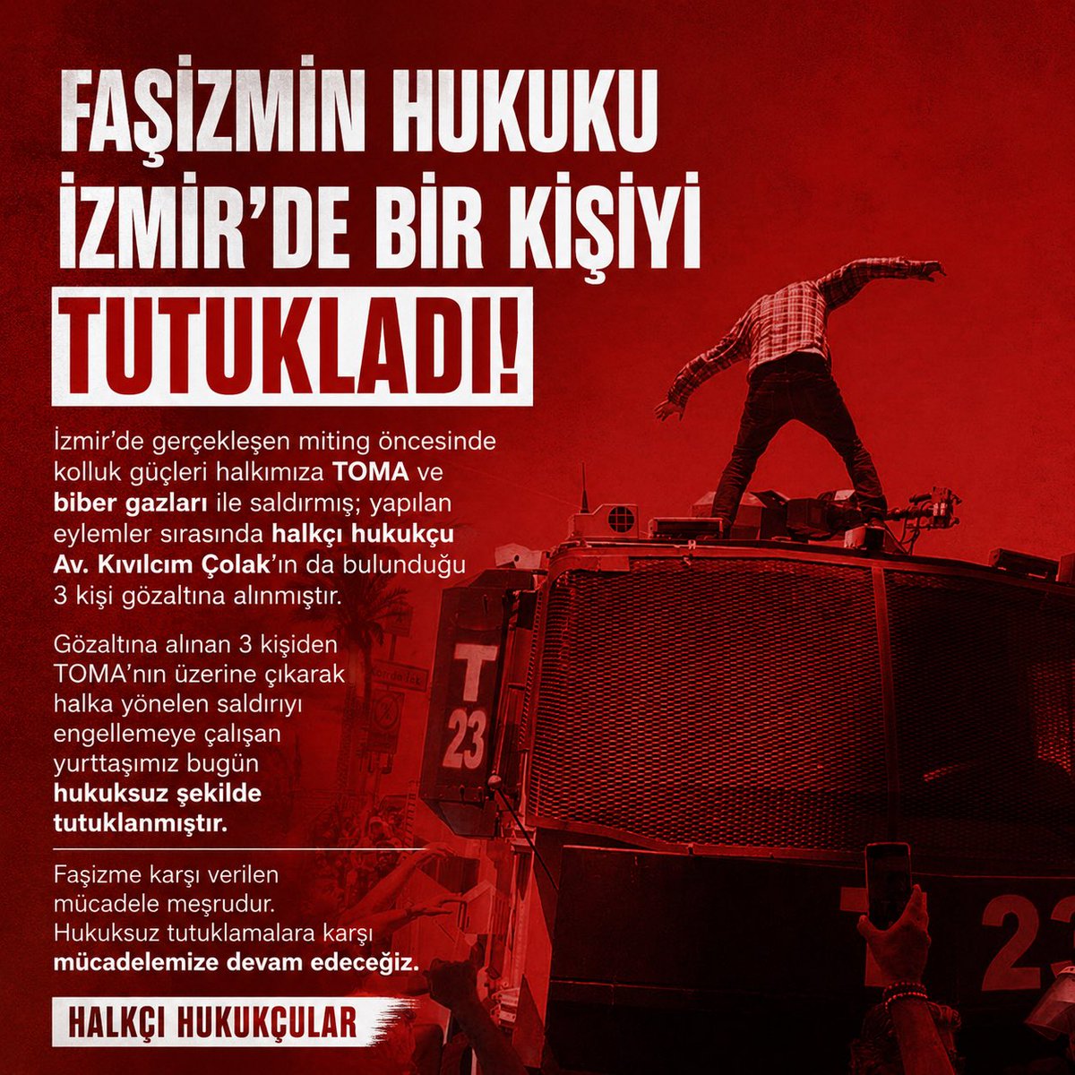 Halkçı Hukukçular tweet media
