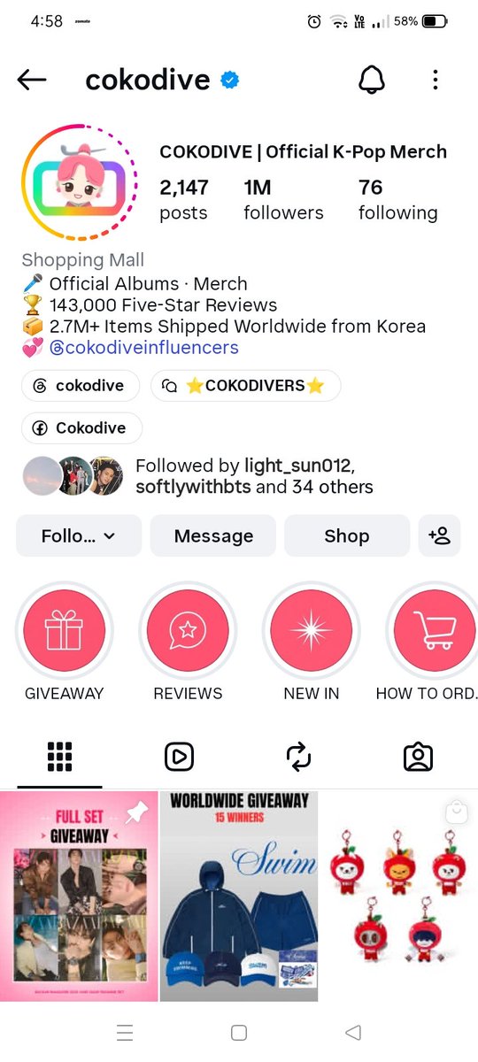 Shrey72706's tweet photo. @cokodive Tik tok is banned in my country but following you on both the platforms for a while now. My bias is RM but I really love them all 💜 #ot7forlife @bangtengirly @JustAMoon9 https://t.co/ETfkY0ItwK