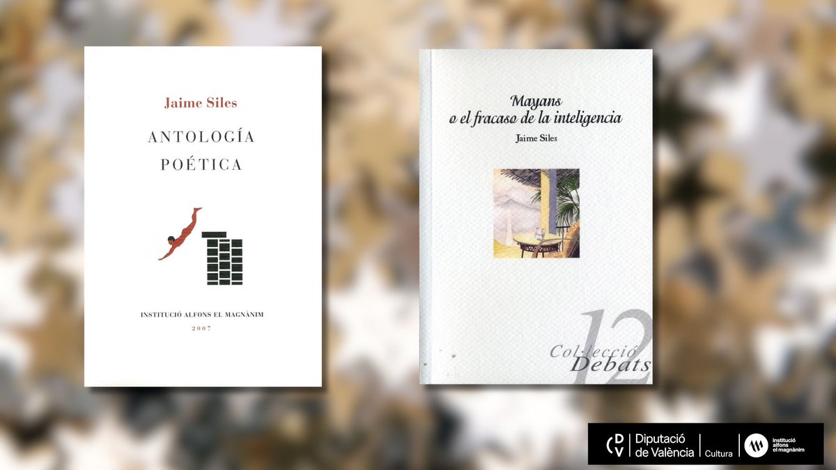 Inst_Magnanim's tweet photo. El poeta valencià Jaime Siles ha sigut guardonat amb el XXXV Premi Reina Sofía de Poesía Iberoamericana
Director de la col·lecció Estudis Clàssics del Magnànim, col·laborador habitual i figura clau de la cultura valenciana
La més sincera enhorabona per este merescut reconeixement https://t.co/iE6spXRvaA
