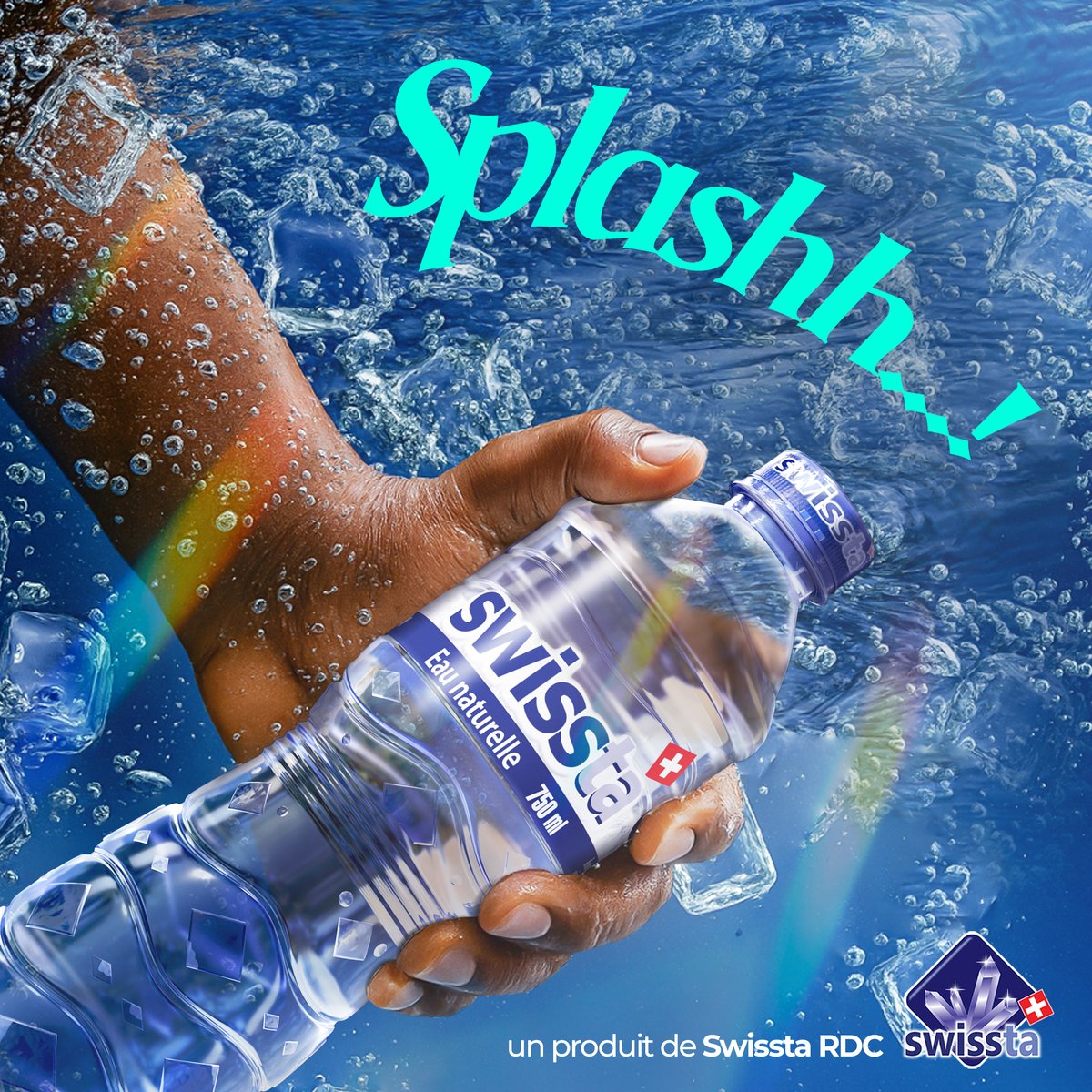 SwisstaRDC's tweet photo. 💦❄️ Une seule gorgée et toute la fraîcheur vous envahit !
Avec Swissta Eau Naturelle, restez hydraté et prêt à affronter chaque moment de la journée avec énergie et pureté. 🌊✨

#Swissta
#EauNaturelle
#PuretéNaturelle
#Kinshasa
#DRCongo https://t.co/acBFcZKM6J