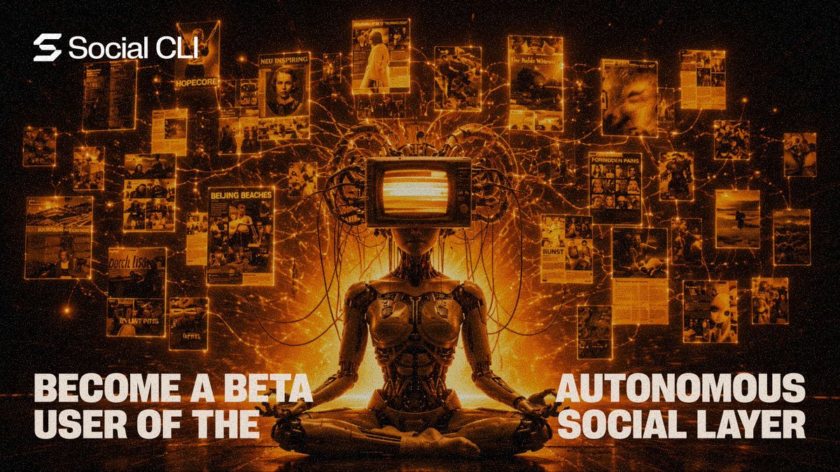 SocialCLI's tweet photo. We’re opening SocialCLI to a limited group of beta users.

This is for teams, creators, developers, and AI agent operators who want to run social media through one autonomous infrastructure layer instead of fragmented tools and disconnected workflows.

Beta users will get:
• Early access to the platform
• Locked-in beta pricing
• Direct support from the founding team
• Priority feature access
• Early access to upcoming integrations and agent workflows

Social media is evolving from manual posting into autonomous operations.

We’re building the infrastructure behind that shift.

Request Early Access: https://t.co/CAizAoaEkm