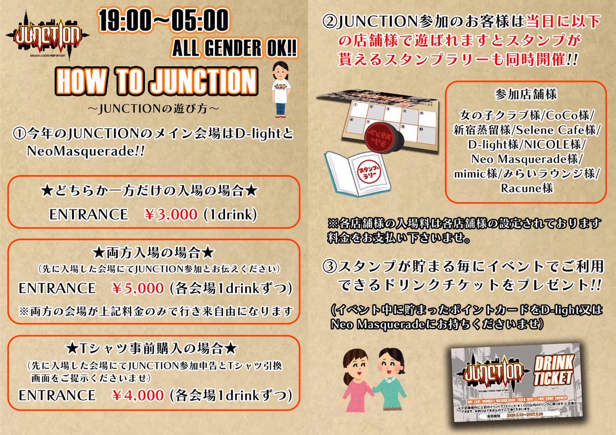 JUNCTION_SHINJUKU2-chome tweet media