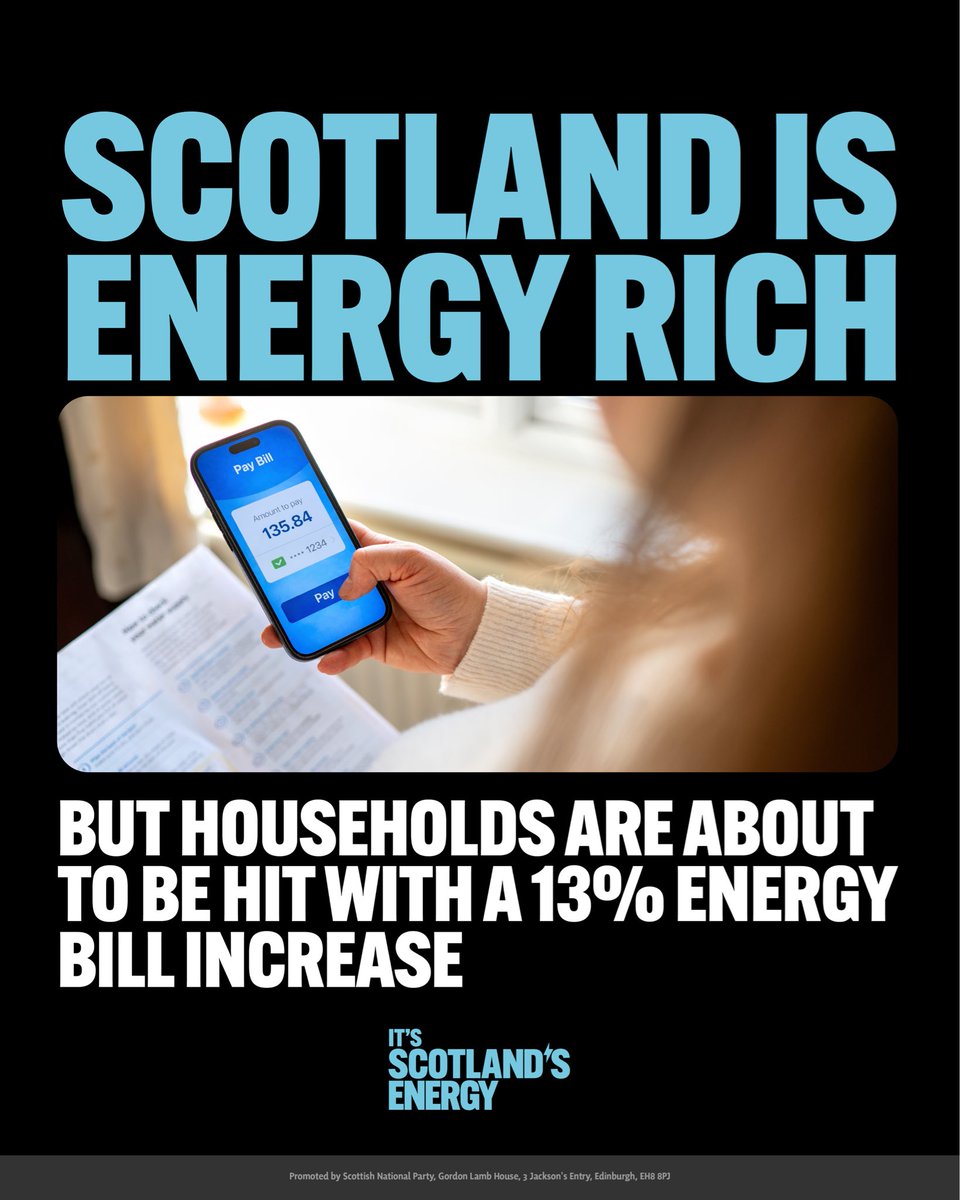 The SNP tweet media