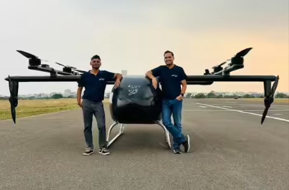 eAviationUpdate's tweet photo. BluJ Aerospace unveils 2nd-generation eVTOL prototype, targets cargo operations by 2027 https://t.co/BuwlOMsaW1 via @Manufacturing 
#evtol #eaviationnews https://t.co/oxW9nU8EgN