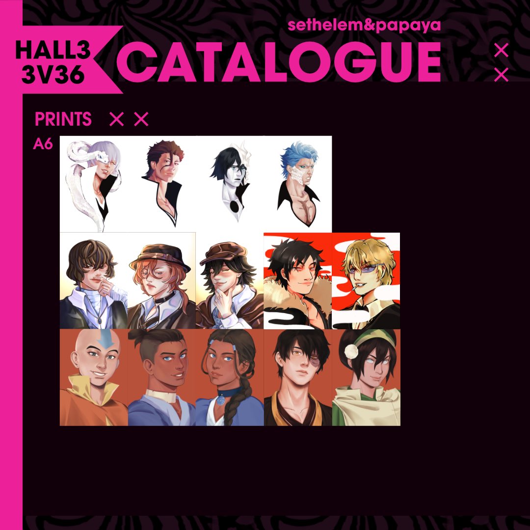 sethelem_'s tweet photo. ✨DOKOMI CATALOGUE✨📍HALL 3 3V36

So much idv lol… we also have an idv stamp rally, please check it out! :) see you there!
@PapayaCoquelic1 
#dokomi #identityV #ib #bleach https://t.co/ZOis2x4w8s