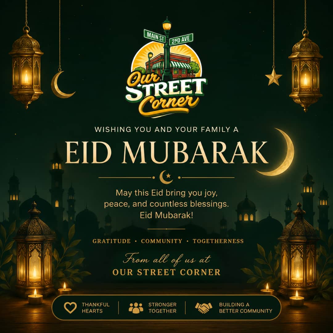 ourstreetcorner's tweet photo. Eid Mubarak to our Muslim brothers and sisters out there 🤗 https://t.co/jv7MJEA6UA