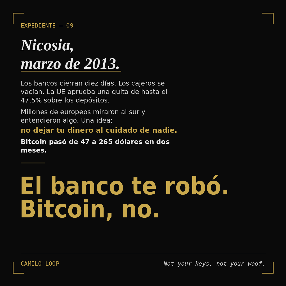 xCAMILOMEME's tweet photo. ¿Sabéis que paso en Nicosia en el 2013? https://t.co/jUrdobTsHx
