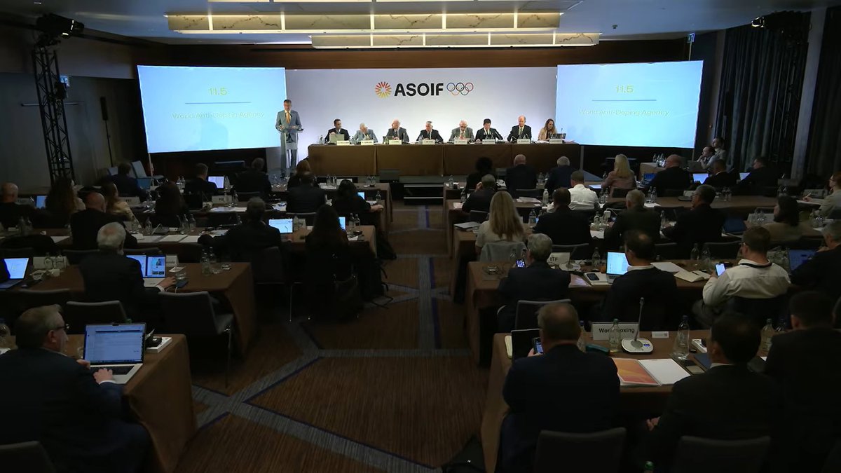 WitoldBanka's tweet photo. At the #ASOIF General Assembly in Lausanne, I emphasized the power of unity in protecting clean sport.

From the adoption of the 2027 World Anti-Doping Code to the continued expansion of GAIIN — including major operations such as Operation Upstream — collaboration across the global anti-doping community is delivering real results. To date, GAIIN-related activities have contributed to the dismantling of 88 illicit laboratories and the seizure of nearly 90 tons of performance-enhancing drugs.

WADA will continue working with partners across the Sport Movement to protect athletes and safeguard the integrity of sport.

@WADA_AMA @ASOIFSummerIFs 📸©️ Yoan Jeudy