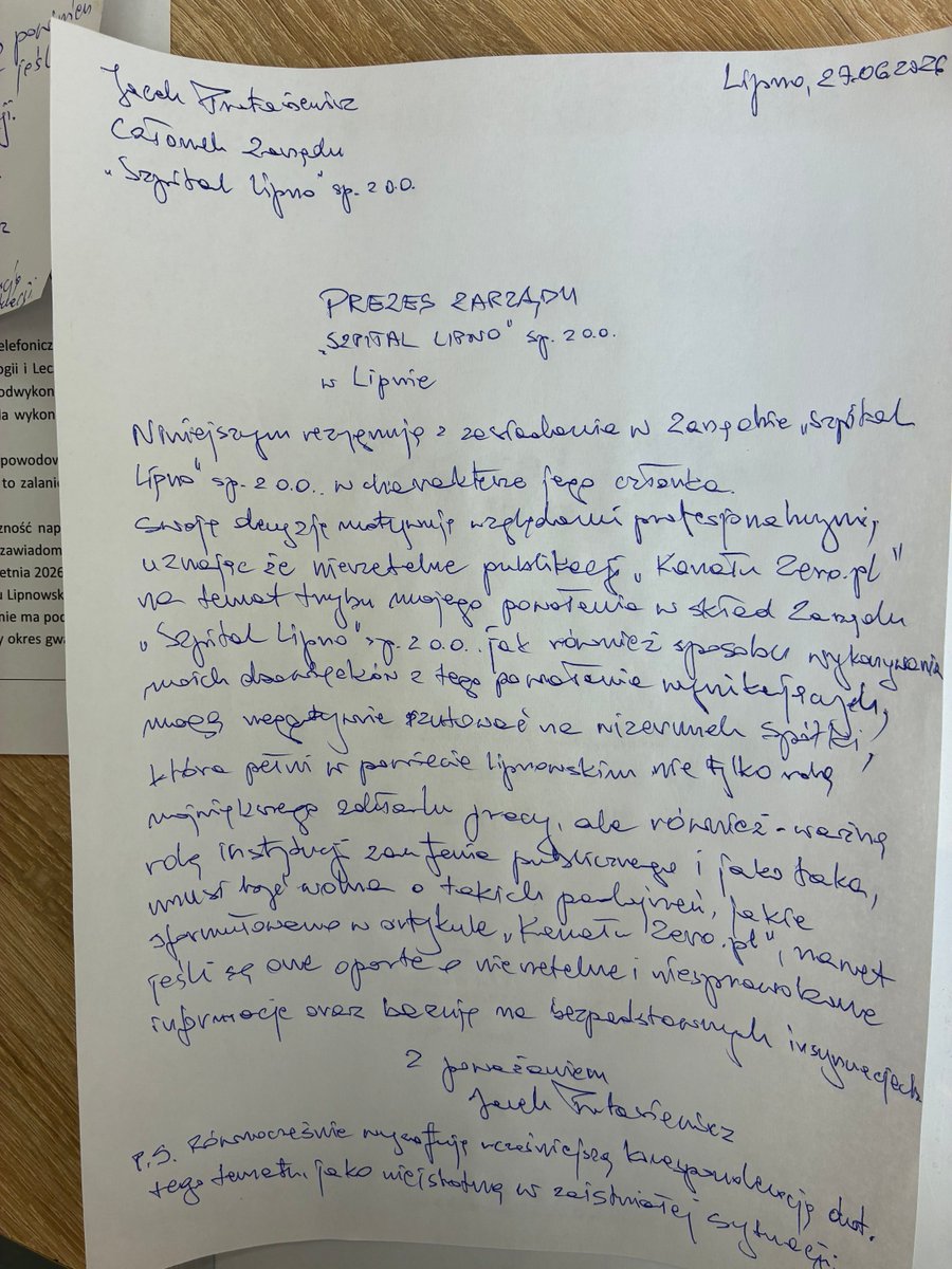 Jacek Protasiewicz tweet media