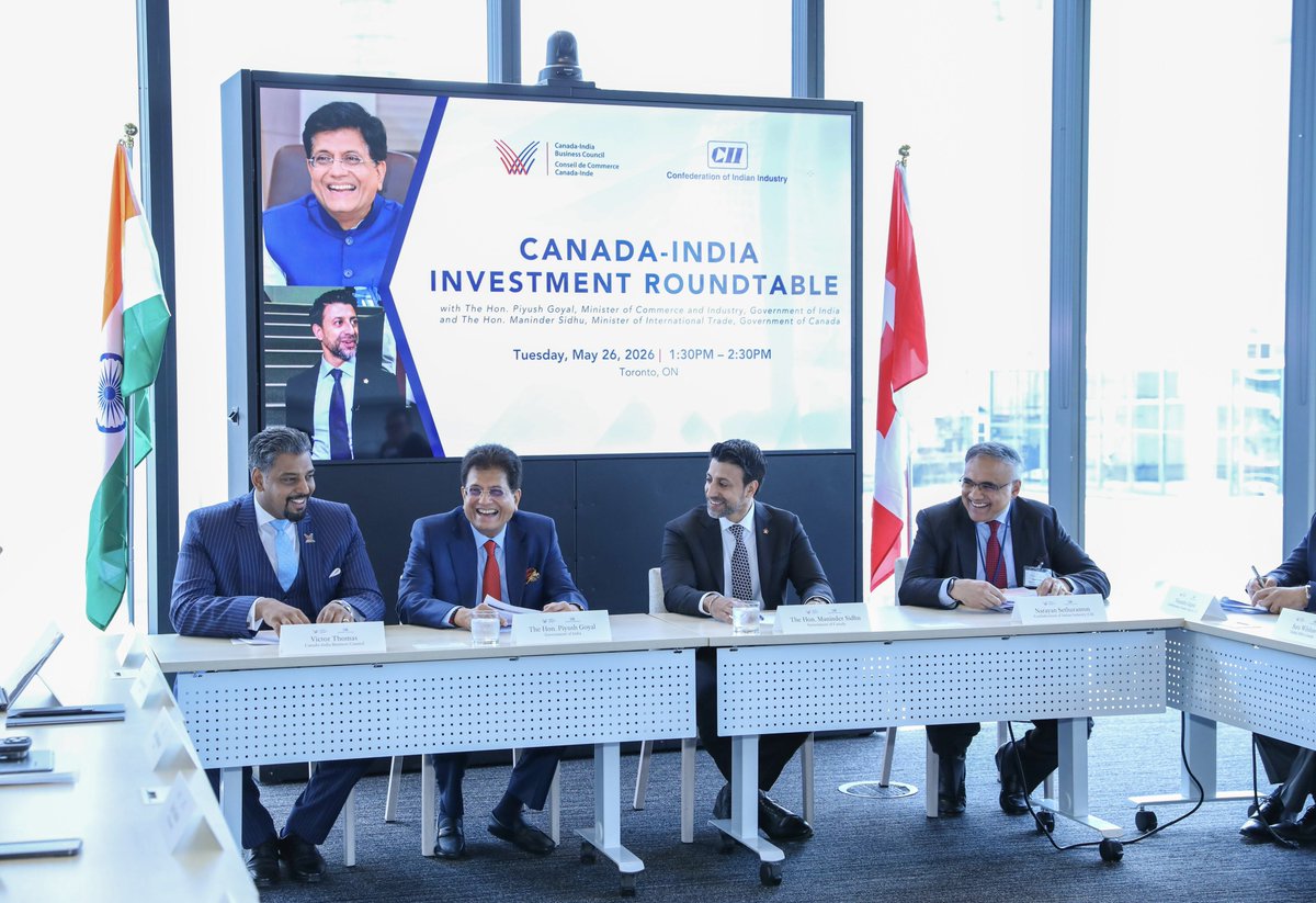 Hamp_Allen's tweet photo. 🚨🇨🇦🇮🇳 Canada & India Accelerate $50B Trade Deal as CEPA Gains Momentum

As India’s largest-ever business delegation is in Canada right now, both sides are pushing hard for an Early Progress Trade Agreement (EPTA) as a bridge to full CEPA, with a firm goal of doubling trade to $50 billion by 2030.

From a Canadian perspective, this visit is unlocking concrete benefits:

• Critical Minerals & Supply Chains: Our lithium, nickel, copper & rare earths combined with India’s manufacturing strength will secure North American (USMCA) chains for EVs, batteries & tech. Jobs for resource provinces and reduced dependencies.

• Energy Export Surge: Long-term LNG, crude & clean energy deals to power India’s massive demand. Major revenue and infrastructure wins for Alberta, B.C., and beyond.

• Agriculture Boost: Better access and SPS cooperation for Canadian pulses, lentils, peas & fertilizers.

• Services & Investment Growth: Building on $55 billion already invested by Canadian pension funds in India. New rules on digital trade & investment protection will open more doors for our sectors.

This is smart economic security for Canada, diversified exports, resilient supply chains, job creation, and stronger Indo-Pacific positioning after the diplomatic reset.
