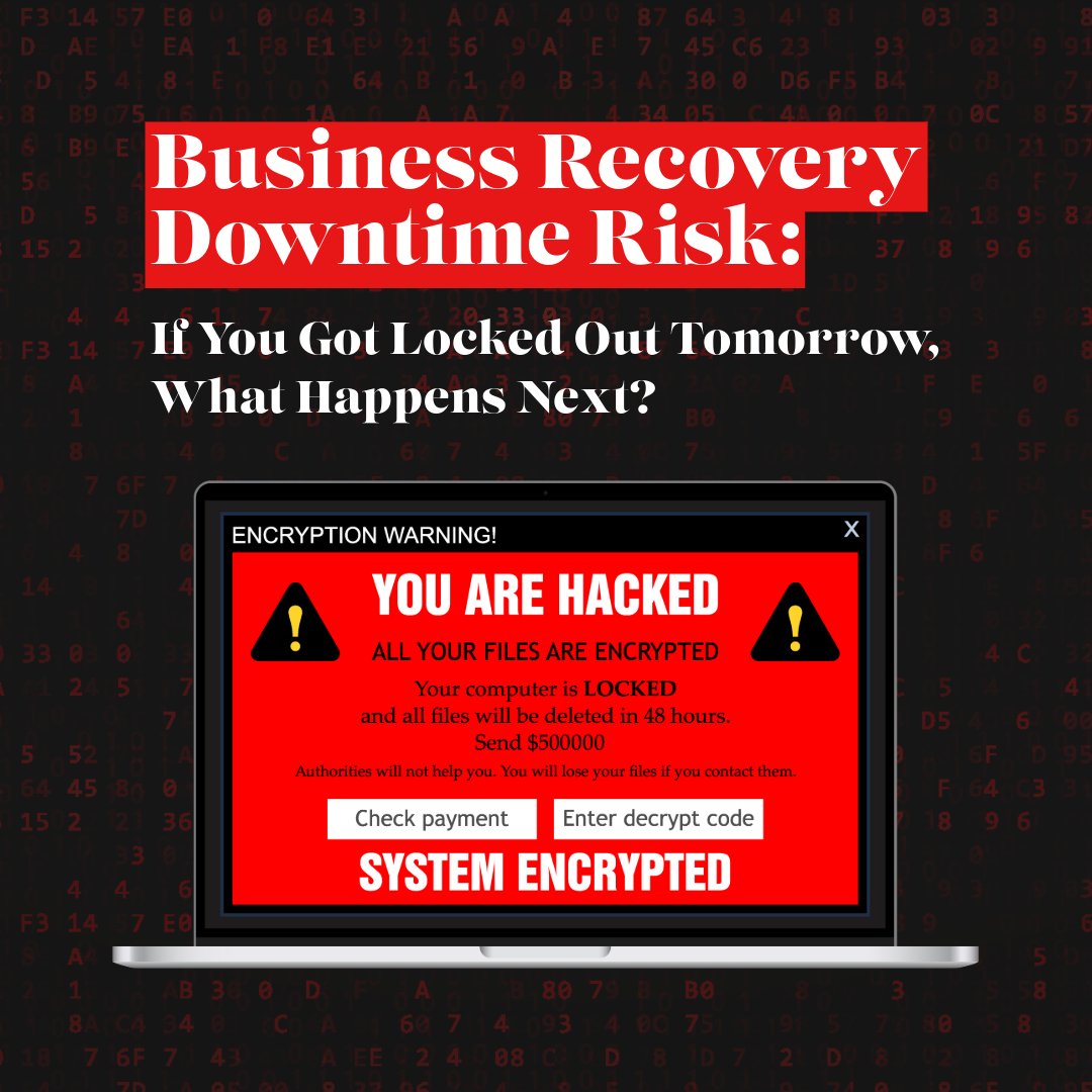 kjtechnology's tweet photo. Business recovery risk is one of the most overlooked threats facing small and medium businesses today. While many organizations believe they are protected, few truly understand how quickly they could recover from a real disruption. 
https://t.co/qJctLUYOBP 
#kjtechnology https://t.co/YCAaCMOPV6