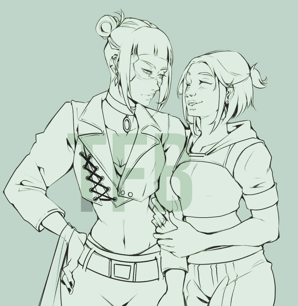 TobbeeArt's tweet photo. Axle and Conduit doodle :] 

kthxbye https://t.co/9G7VtKaUH5