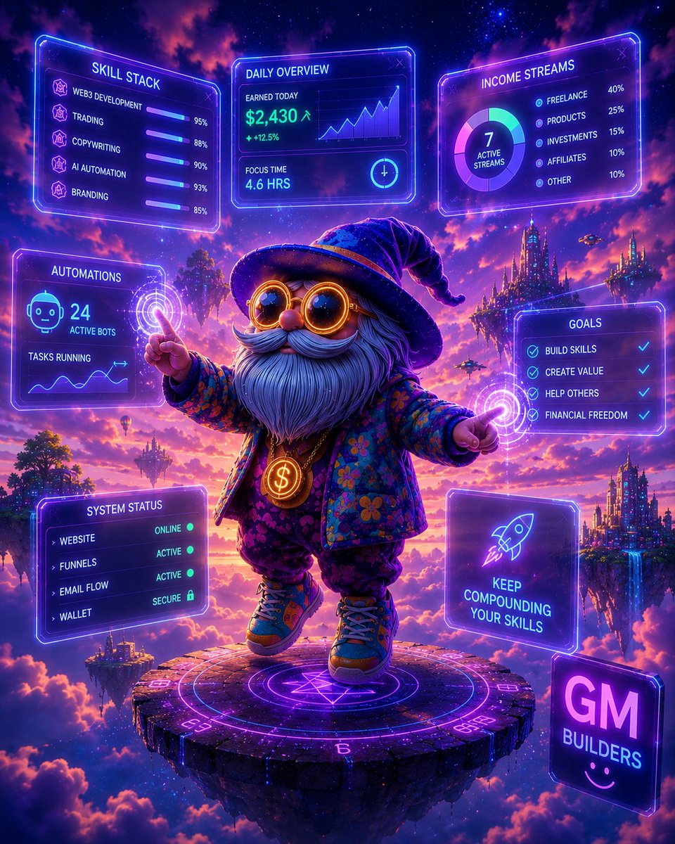 samworldonchain's tweet photo. People chase fast results, but real growth usually comes from stacking skills quietly over time.
Every hour spent learning, practicing, failing, and improving compounds in ways most people don’t notice at first.
We keep stacking no matter the condition
#skillstacker
$STKR https://t.co/mVVwOg9icV