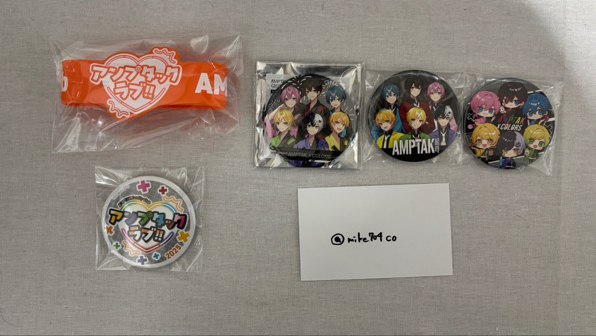 mike704co's tweet photo. 【グッズ買取】
求 買取 (希望額ALT)
譲 画像のもの
値下げも考えますのでお気軽にお声掛けください。
 #AMPTAKグッズ交換 
 #AMPTAKグッズ買取 https://t.co/zlENm7XgZI