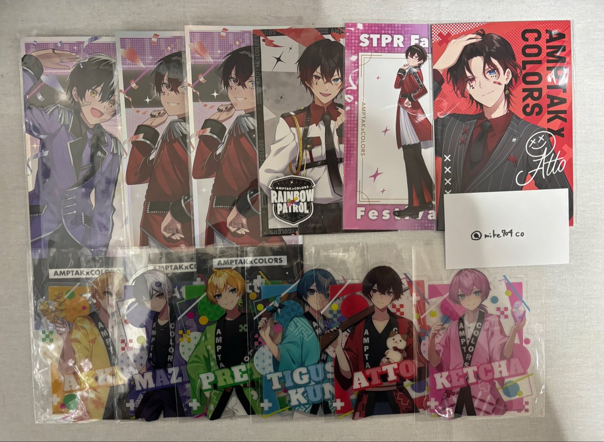 mike704co's tweet photo. 【グッズ買取】
求 買取 (希望額ALT)
譲 画像のもの
値下げも考えますのでお気軽にお声掛けください。
 #AMPTAKグッズ交換 
 #AMPTAKグッズ買取 https://t.co/zlENm7XgZI