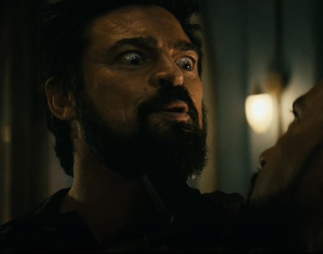 Teslimatttt's tweet photo. Billy Butcher's facial expressions are both terrifying and amazing. https://t.co/BMuOFXtup4