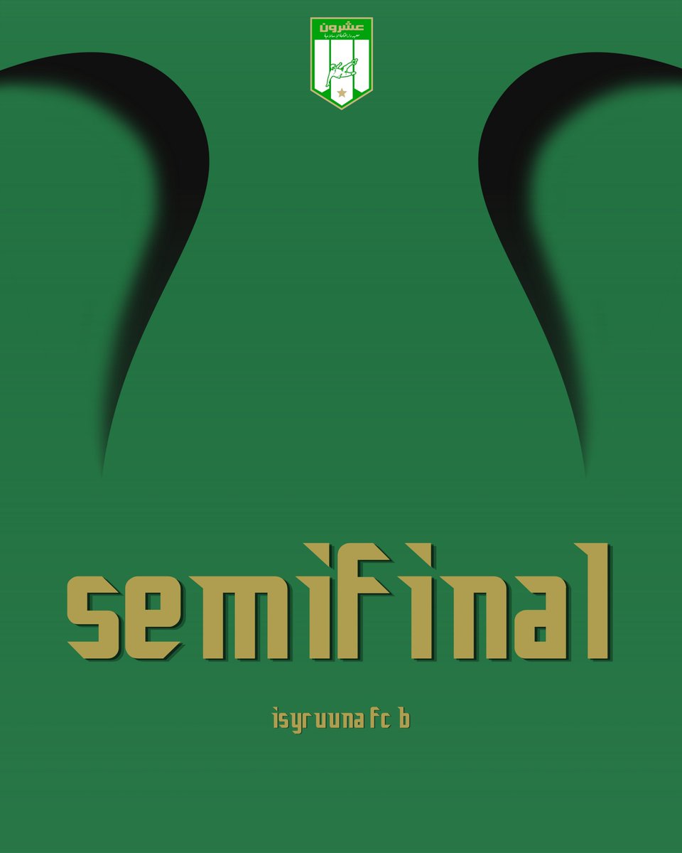 isyruuna20fc's tweet photo. SEMIFINAL ISYRUUNA FC B

Team B melaju ke babak Semifinal 🔥
. 
.
#isyruunafc 
#alumniduapuluh
#darelhikmahalumni
#kapdh
#kapdhcup2026 https://t.co/bfDb2WMlPd