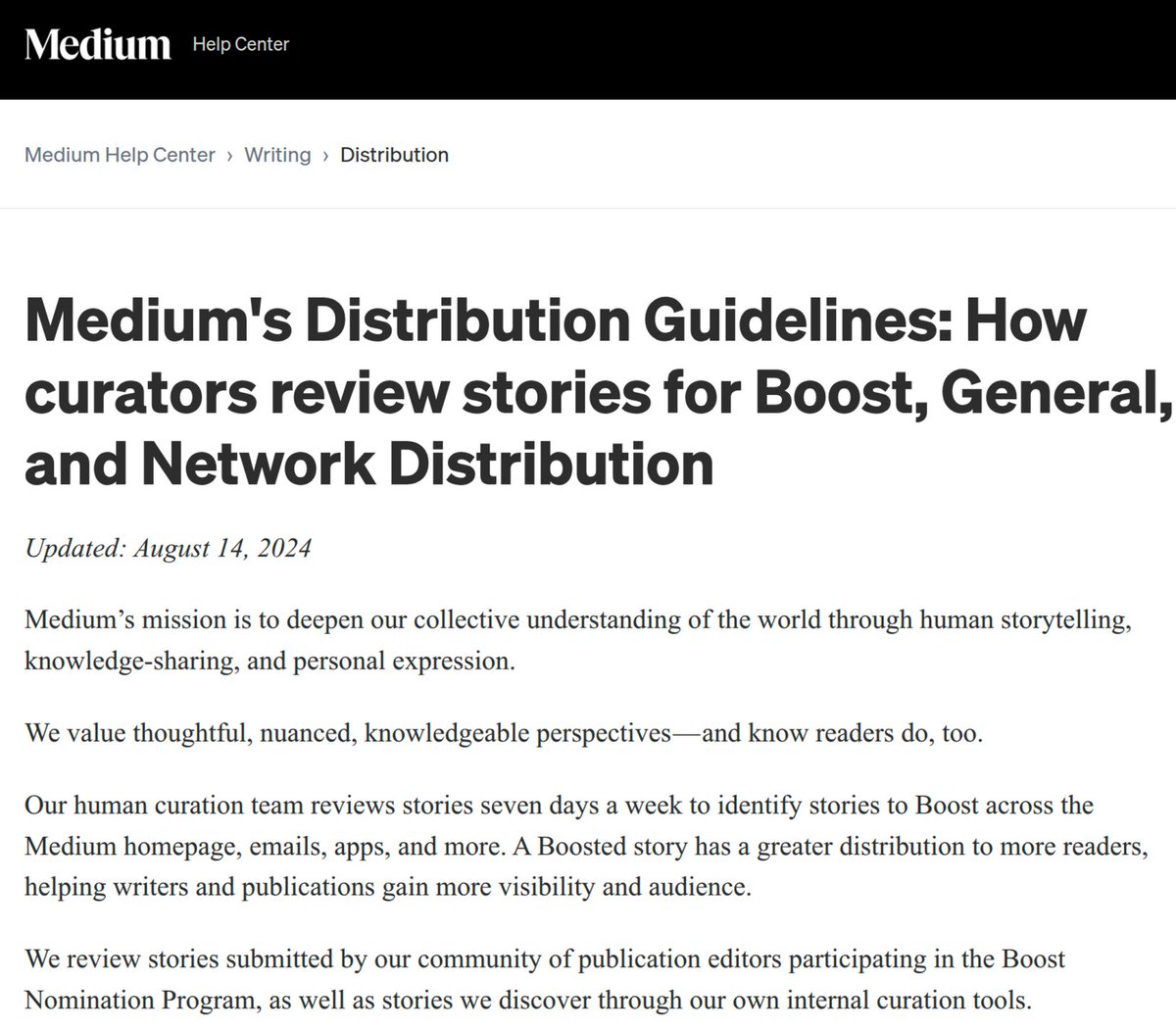 neosrix's tweet photo. Nice surprise today: Medium selected my recent story for a Boost.

The part I appreciate most: Boost is human-curated. A real curation team reads stories every day and decides what gets shared more widely. Not an algorithm. A person.

In 2026 that feels rarer than it should. 

Here is the link to the article. https://t.co/xzLYKPYq7x

#Linux #Ubuntu #medium