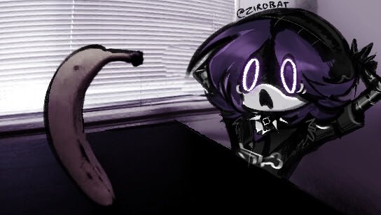 ZIROBAT's tweet photo. sup! my sincere apolocheese for the absence, been goin’ through lots of exams &amp; stuff.

now am finally workin’ on some fresh art, but for now, have this absolute masterpiece!

#MurderDrones #UziDoorman https://t.co/Mo1gg83rOQ