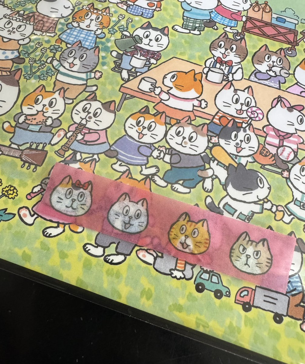 100サイズおまとめ☆Nekoページです✨️ 100ぴきかぞく公式X（@100piki_x ）様より、『100ぴきかぞく キャンプ