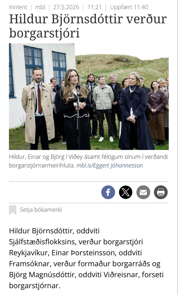 bertelbb's tweet photo. Sorglegt! Sjálfstæðismenn ætla ekki að læra. https://t.co/Ogqjq8x1Is