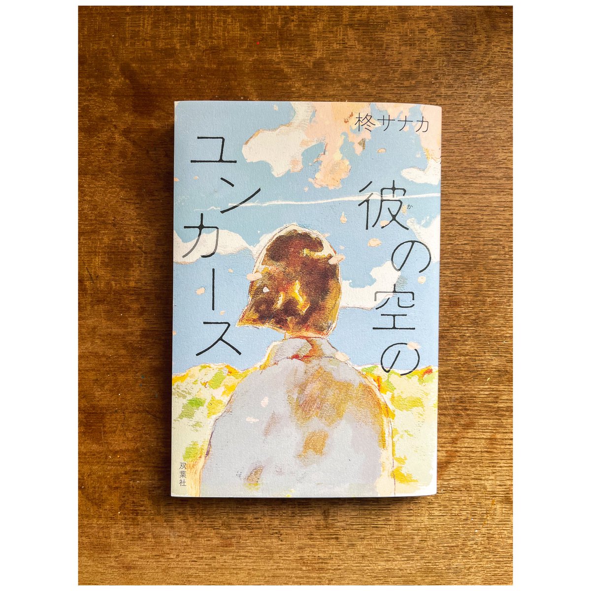 jiisaa_n's tweet photo. 【お仕事】柊サナカさん著の小説「彼(か)の空のユンカース」(双葉社)
装画を担当しました！
装丁は宮本亜由美さん。
5/20発売

短歌がカギとなるお話です。歌が生まれる時のきらめきを想像しながら描きました。
春らしい透明感のあるデザインも素敵です！
お見かけの際はぜひ。
#彼の空のユンカース https://t.co/lwf0pvApxb