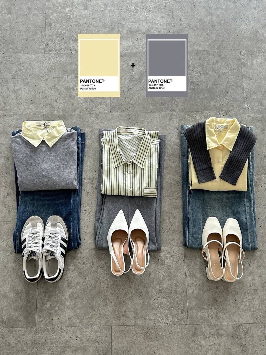 zelouver's tweet photo. Easy color combo inspo for everyday looks

a thread https://t.co/NMsYTYcB4w