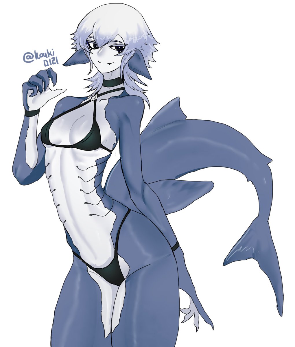 houki0121's tweet photo. 🦈💙👻 https://t.co/P9OrJWEDZ5