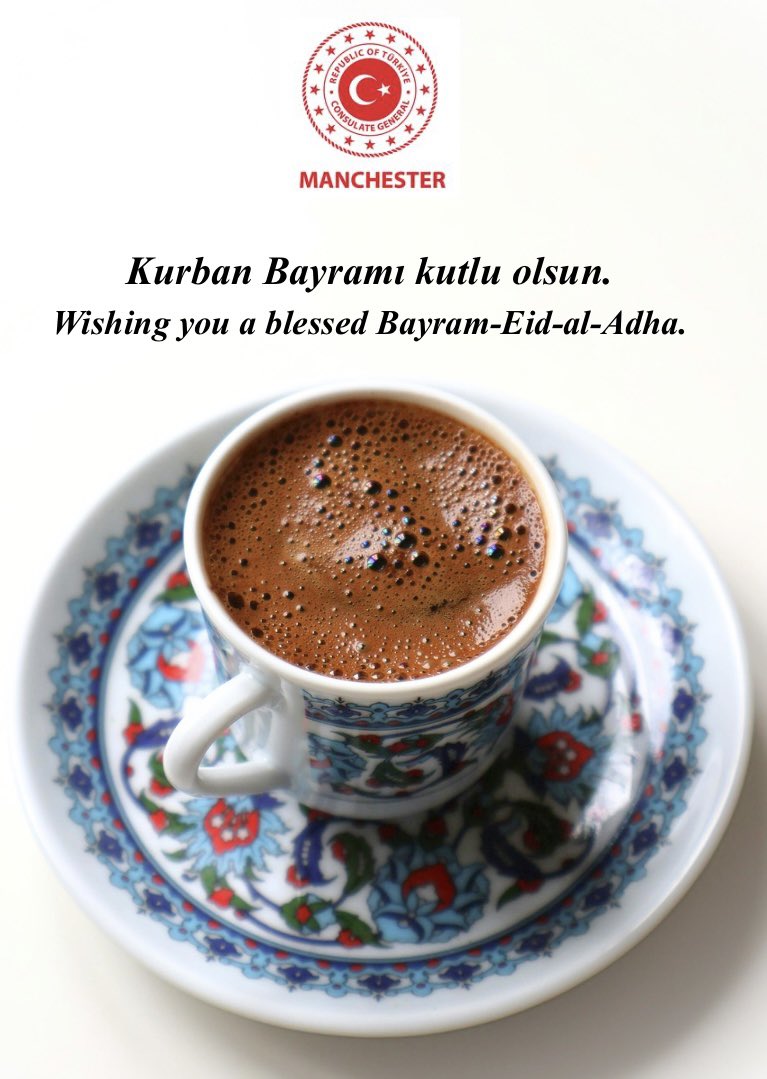 TC_ManchesterBK's tweet photo. Kurban Bayramı kutlu olsun.

Wishing you a blessed Bayram-Eid-al-Adha. https://t.co/0RHOP2jPrx