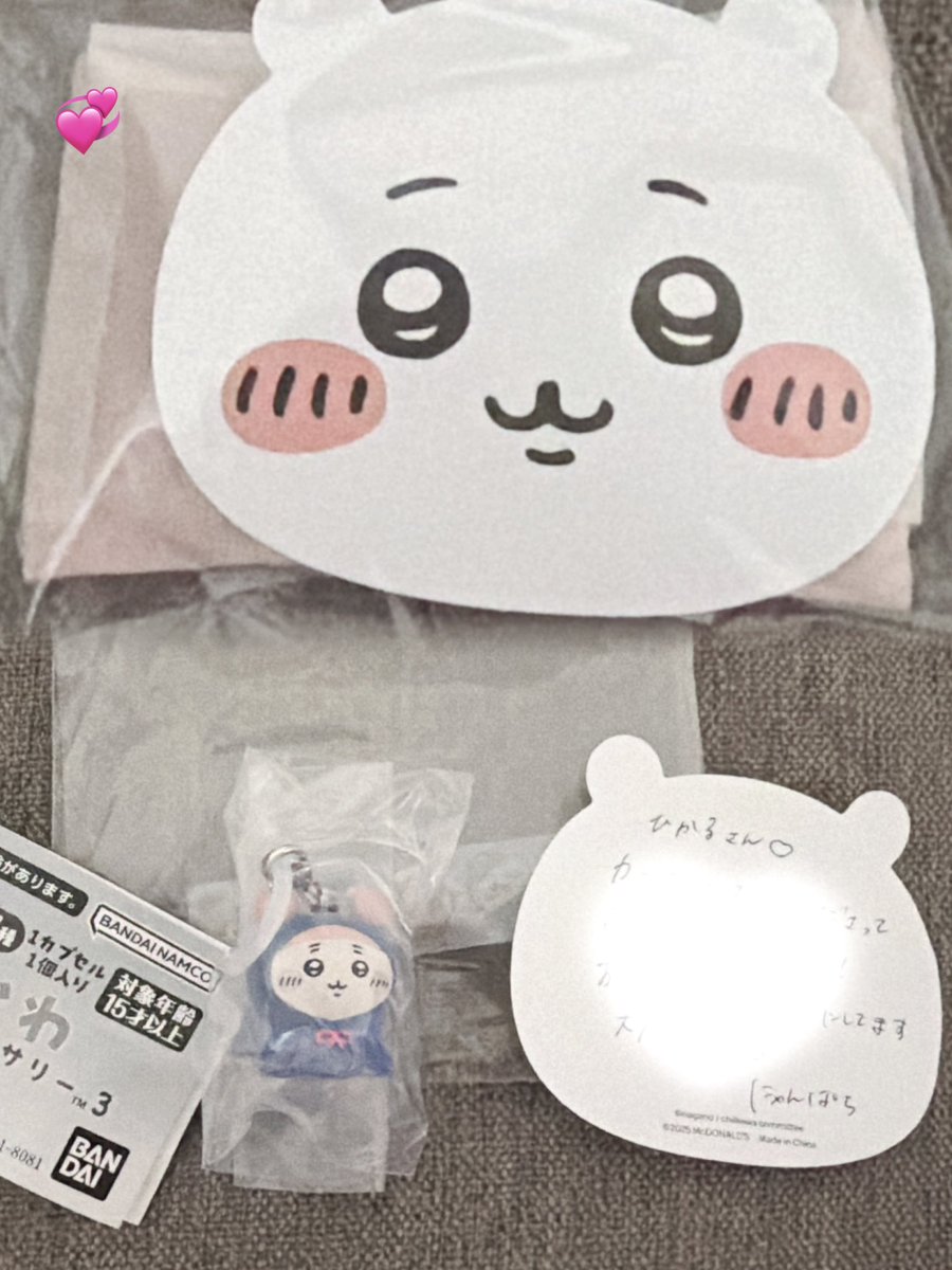 hikarunroll_'s tweet photo. 優しいにゃんぱちちゃまがプレゼントしてくれました(՞ o̴̶̷̤  ̫ o̴̶̷̤ ՞)梱包までかわいくて撮っちゃった🤍ありがとうございます😭 @_288103 https://t.co/76XqREStfD