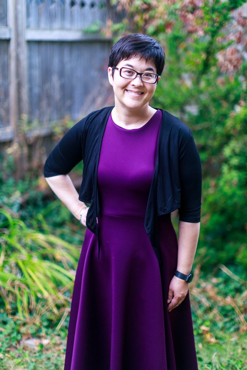 ESL_fairy's tweet photo. Wearing my purple dress in solidarity with all of the people who have been waiting for #LydiasLaw to be debated. Sending luck and love to @CFifeKW as she speaks truth to power today. Thank you for standing up for us. https://t.co/gy13Rai72o