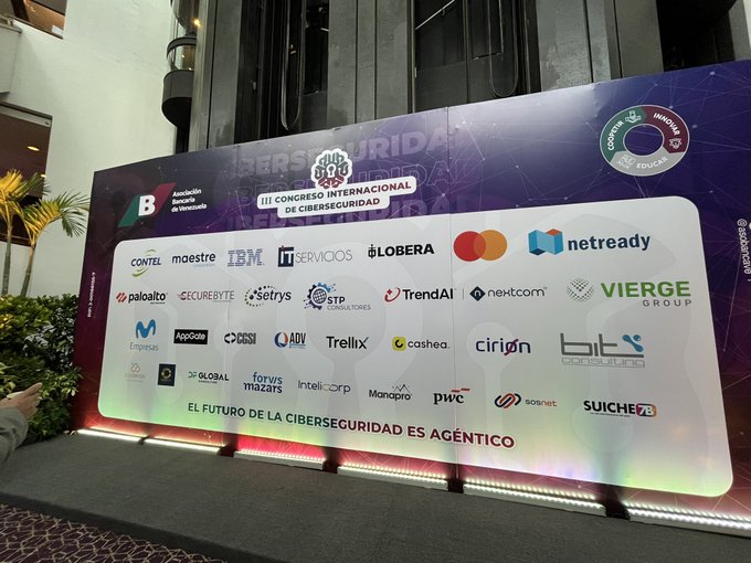 DarioAscanio's tweet photo. Todo un éxito el III Congreso Internacional de Ciberseguridad

https://t.co/bBfBkg1T2B

@asobancave @asobanca_ve #ComercioCorporativo #PlataformaComunicacional https://t.co/ABCAfDMgrn