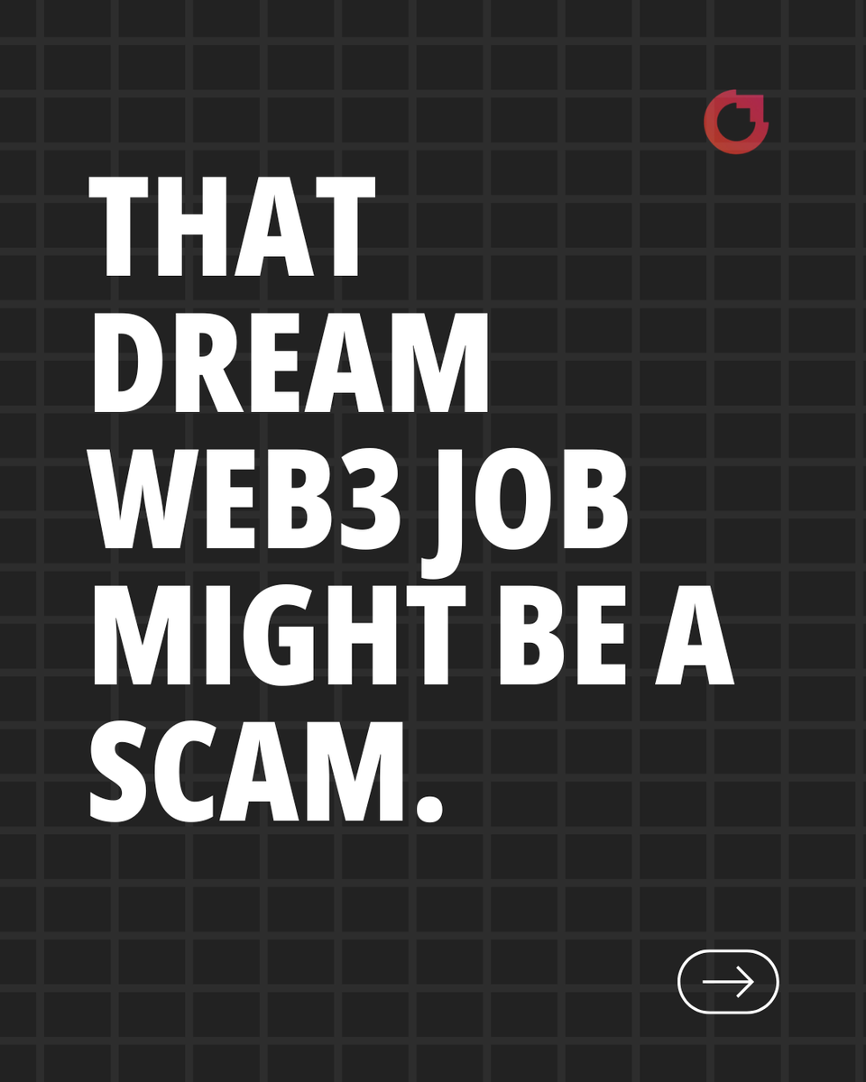 Crowdfire's tweet photo. That’s the new reality of #Web3 job scams.
These scams don’t look like scams anymore.
In crypto, your security matters more than your excitement.

Always verify:
✅ Company domain
✅ Recruiter identity
✅ Meeting links
✅ Download requests

One extra minute of caution can save your career, wallet, and identity.

Stay alert. Stay skeptical. Stay safe.