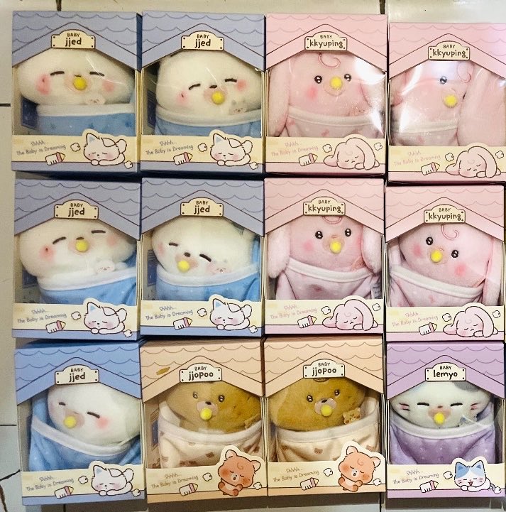 gobybee_'s tweet photo. Want to sale NCT Dream Dreamiez Baby Dol

•baby doll keyring 💸295k
•baby doll plush 💸340k

Still avail :
Jjed : 1
Kkyuping : 3
Jjopo : 1 https://t.co/xjP0C6P5ip