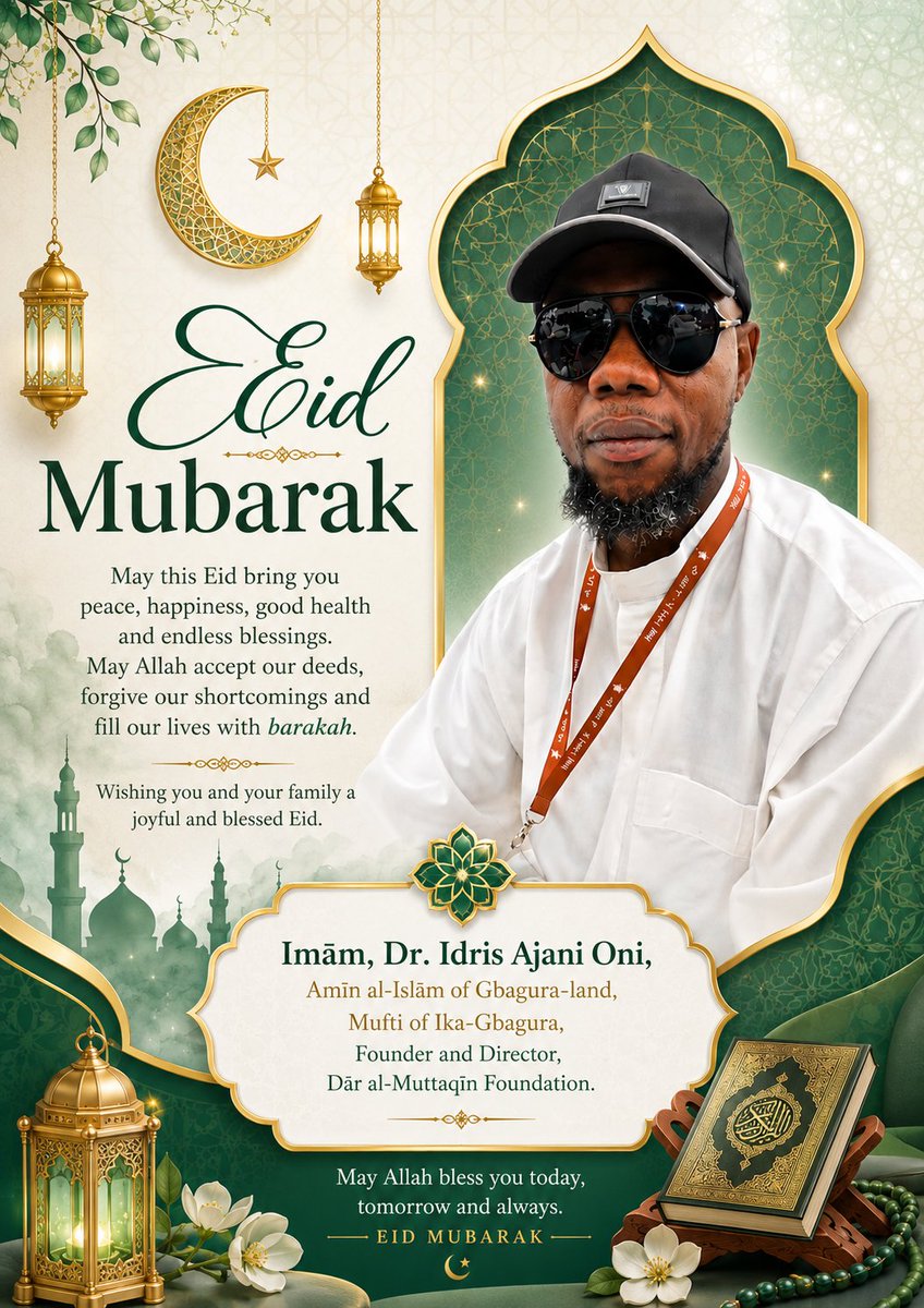 IdrisAOni1's tweet photo. Eid Mubarak from Mina, Makkah, KSA.

TaqabalahuLlahu minnā wa minkum. Āmīn 🤲. https://t.co/DzsYe2v8XY