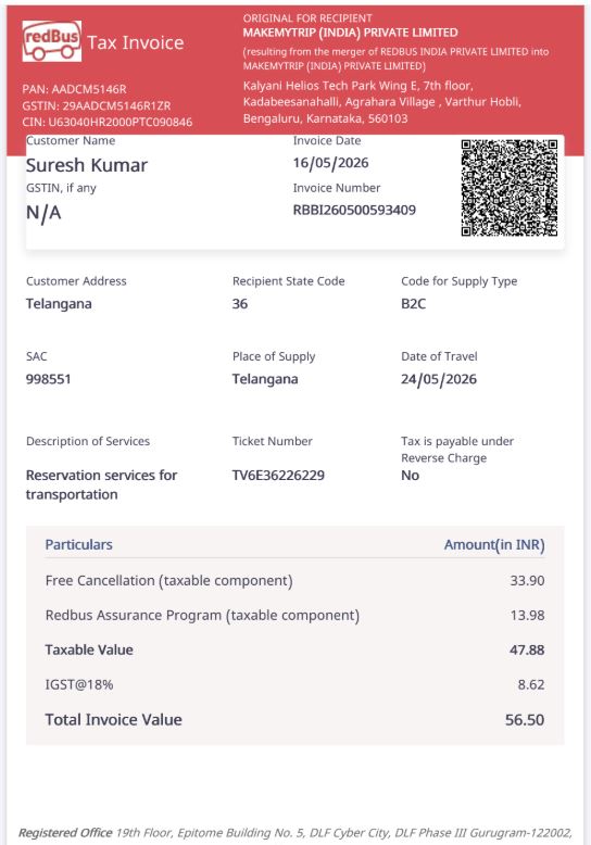 mSURESHm's tweet photo. @redBus_in  Redbus assurance scam #redbusscam While booking ticket redbus assurance states they return additional amt incase of bus cancellation. But during cancellation, no additional amt,  Its big scam to charge more to customer @jagograhakjago @indianconsumer_  @makemytripcare https://t.co/4YR8XlQ6JV