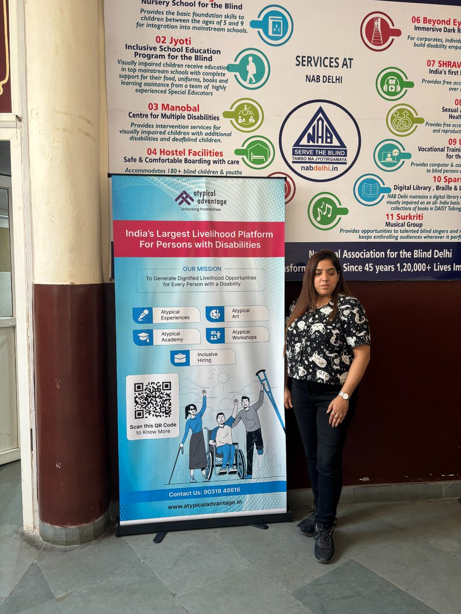 AtypicalAdv's tweet photo. Recently, we hosted a successful Job Drive for Persons with Disabilities in Delhi with NAB, bringing together 60+ candidates, from freshers seeking their first stipend opportunity to professionals with 26+ years of experience. 

#AtypicalAdvantage #InclusiveHiring #JobDrive https://t.co/v02c2vxPRf