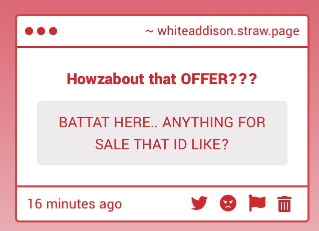 WHITe ADDISON tweet media