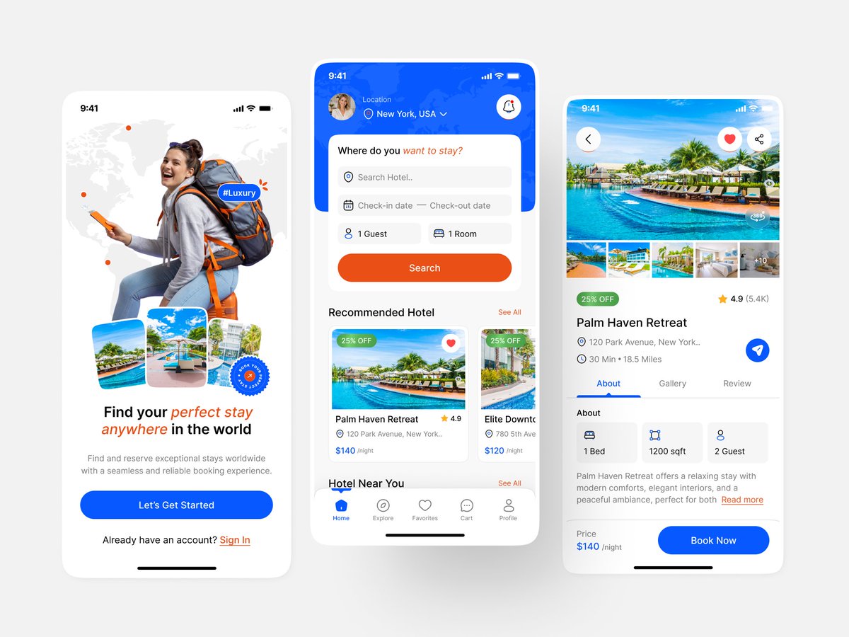 insight_lancer's tweet photo. Hotel Booking Mobile App UIUX Design | Hotel Reservation App UIUX Design
Visit Full Design : https://t.co/TSvXxSlz8E

#hotelbookingapp #hotelapp #uiuxdesign #hotelappui #mobileappuiux #appuidesign #appuxdesign https://t.co/MJTspG4Cob