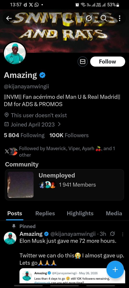 JackTee_'s tweet photo. @kijanayamwingii Well done☺️🤭 https://t.co/P9BjQcQjo3