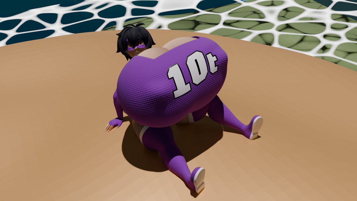 AstrumInflator's tweet photo. "The day is perfect for a beach time, Wanna join me?~"

3D model credits and belongs to @Octostash 

Character: 10T from My Hero Academia (Credits to: Kohei Horikoshi) https://t.co/4Uh1OIG0s0
