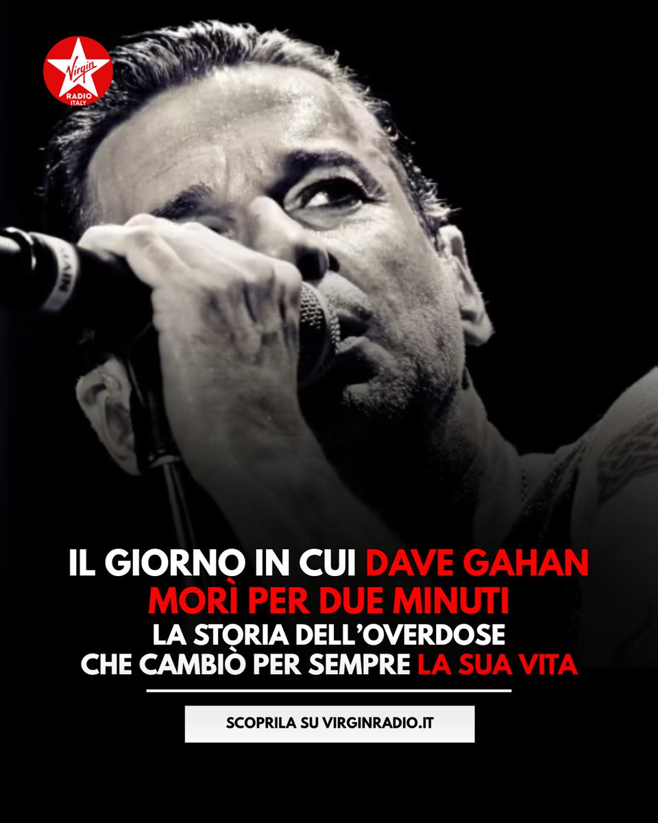 VirginRadioIT's tweet photo. 28 maggio 1996
#DaveGahan viene ricoverato d’urgenza al Cedars Sinai Hospital di Los Angeles a causa di una overdose di sostanze stupefacenti 🔴 Scopri la storia del giorno in cui il frontman dei @depechemode morì per due minuti: https://t.co/9uCnnZq3bQ
#VirginRadio #DepecheMode https://t.co/cDDVU2c2r5