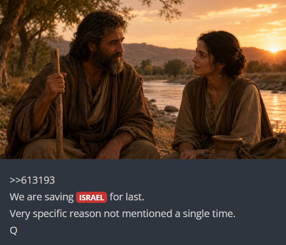Kabamur_Taygeta's tweet photo. Over the years I provided proofs that Q was Pleiadian contact and that Pleiadians are the biblical angels, but most anons rejected it.

I explained how we're watching a black hat clone show, not a white hat 'actors in masks' show.

I explained that we won't see mass public arrests because of cloning, and that full disclosure can only happen after ascension (years before Q used the word).

I predicted that anons would become disillusioned at the lack of results. 

Now it's happening.

I've always said the Q drops are multidimensional and provide alternate decodes. Q was never deceptive but many things were said in a way that would invite more people in.

Many of the big Q influencers continue pushing inaccurate decodes to their followers. 

Israel is last, just like [P] is last...  The best is saved for last... Pleiadians... Q's last word was ascension. 
 
Where does the word ISRAEL originate? JACOB.

Who is the soul who lived as Jacob? ELDER IKAI.

They blame the "fake Jews" for everything but omit anything about the real Tribes of Israel.

We know Israel has white hats because they have a publicized connection to Galactic Federation. 

All roads lead to Galactic Federation.