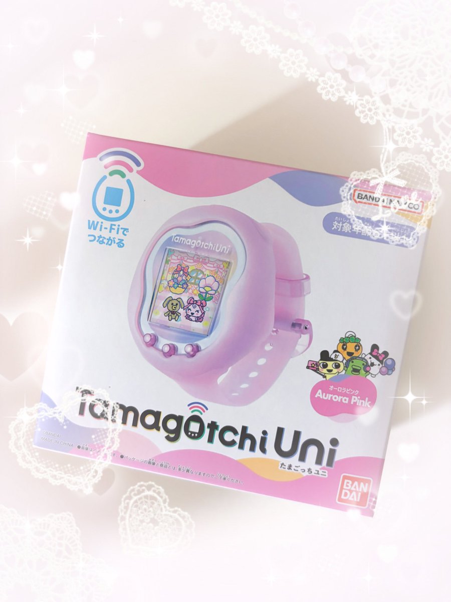 🥚たまごっちユニ🥚 ✨️🩷オーロラピンク🩷✨️ 昨日届いた- ̗̀📦 ̖́