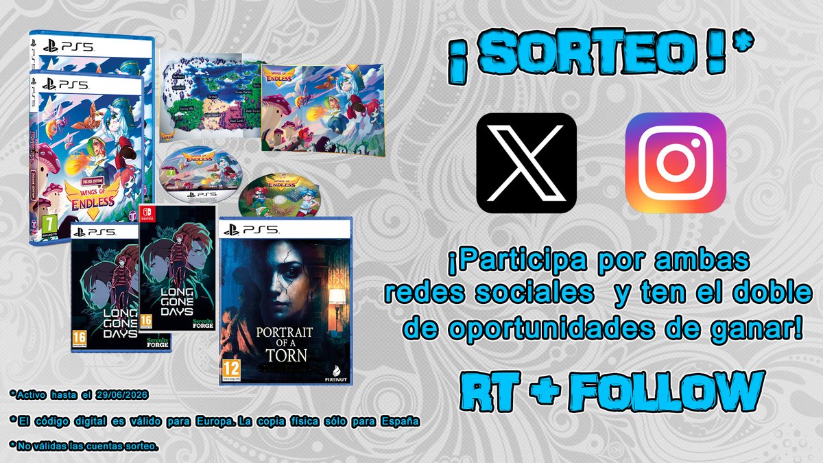 cdChicasGamers's tweet photo. Oye, ¿te gustan los juegos indie?

Tendremos 5 ganadores (4 claves y 1 copia física)

👆 Follow @cdChicasGamers y @TesuraGames
✌️ RT

También podéis participar por #instagram y tener más opciones

Más info aquí:
https://t.co/DFmQOeK1u5 https://t.co/3EVWPYY4i3
