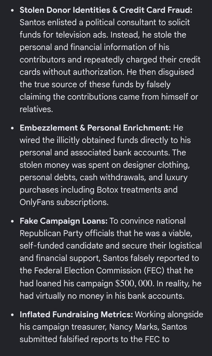 sheepsleepdeep's tweet photo. @DreamBird386989 @AkevvFlurry @rickjeff78 He commuted a corrupt politician's 7yr sentence after 84 days. The fraudulently charged donor's credit cards to make fraudulent donations, embezzled those from his own campaign, and spent it on clothes, Botox and OnlyFans subscriptions https://t.co/mKR1500yjg