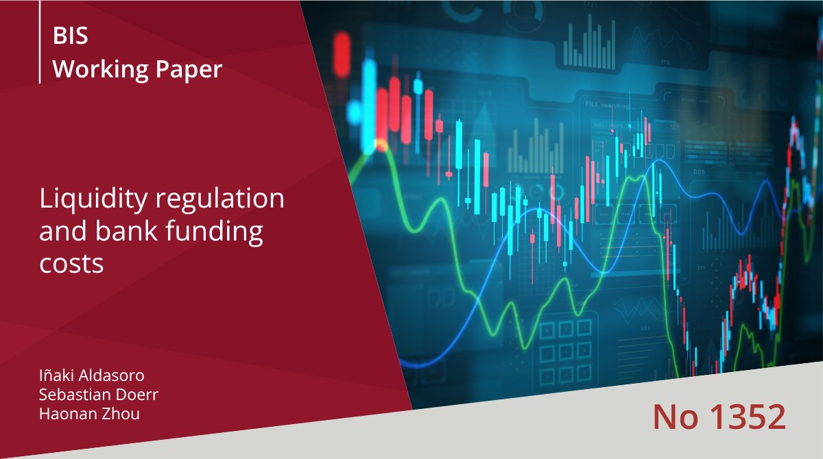 BIS_org's tweet photo. Do creditors reward safer banks with cheaper funding? The Liquidity Coverage Ratio, which forced banks to raise their share of liquid assets, materially lowered banks’ wholesale funding costs, especially at longer maturities  https://t.co/o4M7MDSfFb https://t.co/FKNpd8on3S